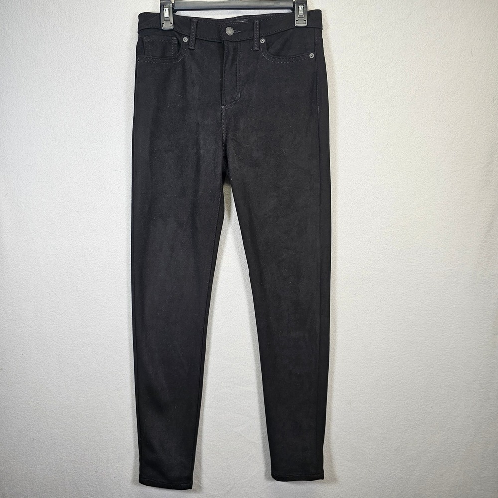 Banana Republic High-Rise Skinny Black Pants Size 27/4